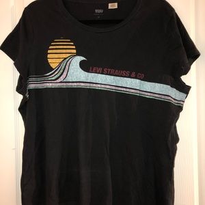 Graphic black tees Levi’s